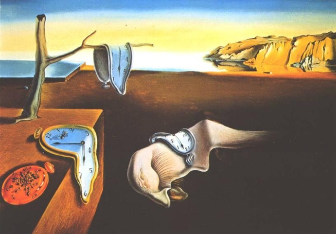  Salvador Dalí “La persistencia de la memoria’, 1931